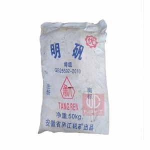 明礬，工業(yè)明礬，KAl(SO?)?·12H?O